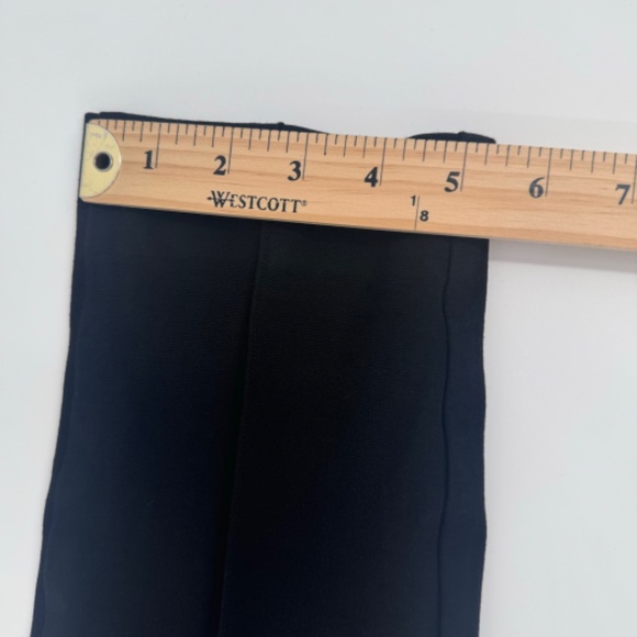 Everlane Pants Women 12 Black Skinny Stretch Zipper Mid Rise Office Career Ankle - Picture 12 of 12